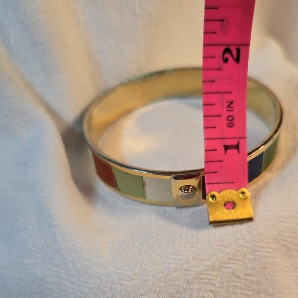 Coach Green and Blue Enamel Bracelet - Picture 12 of 12